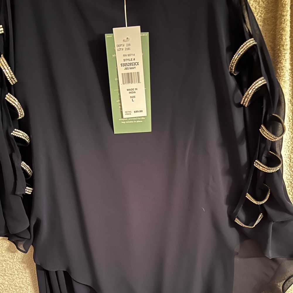 MSK Blue Cocktail Dress